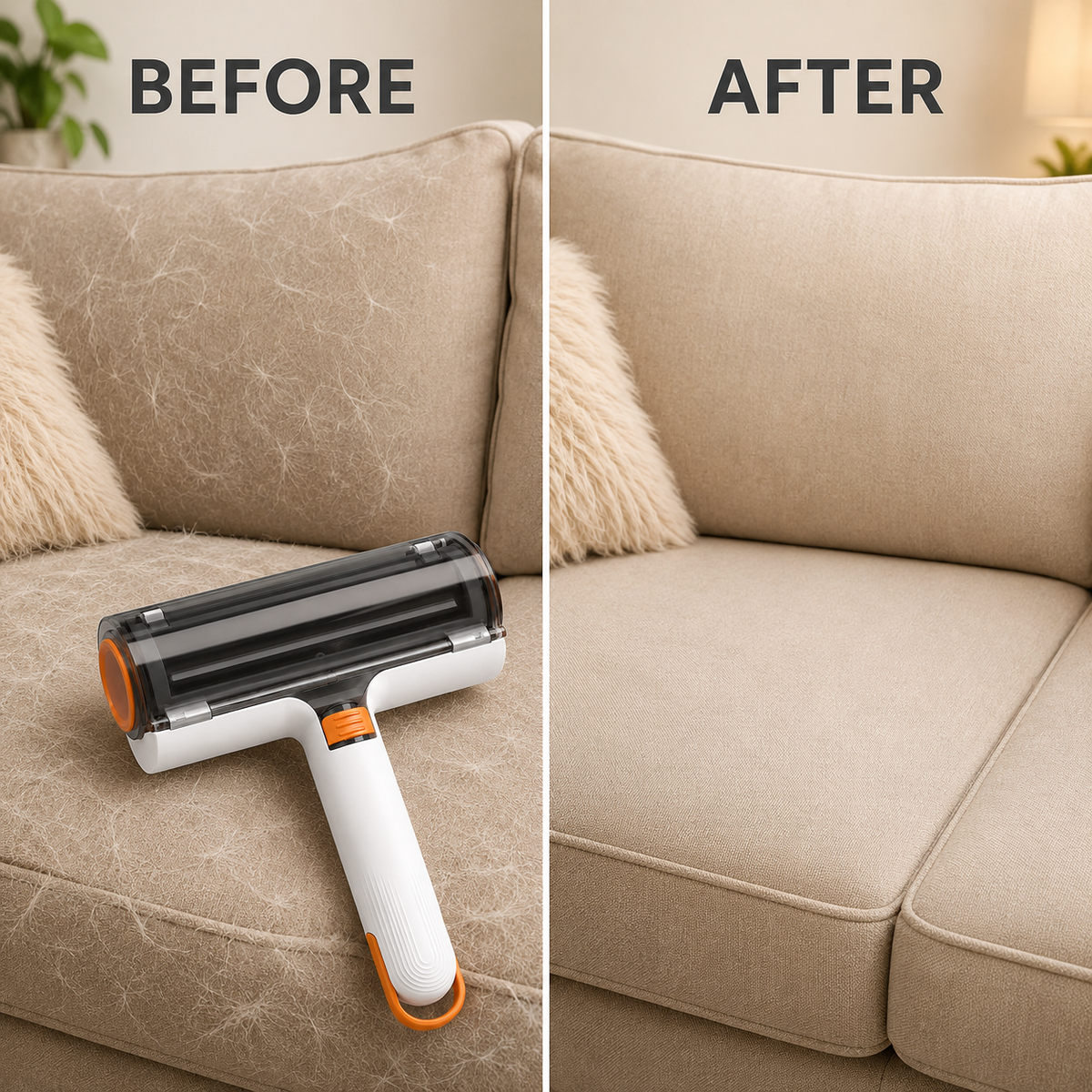2-in-1 Reusable Pet Hair Remover